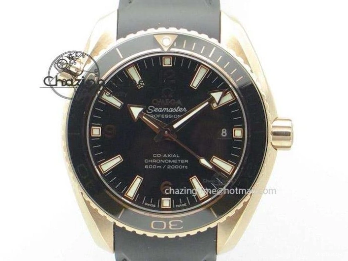 0328 Fashionable Seamaster Diver 300M ZF 1:1 Best Edition Blue Ceramic Blue Dial on Blue Rubber Strap A 7822